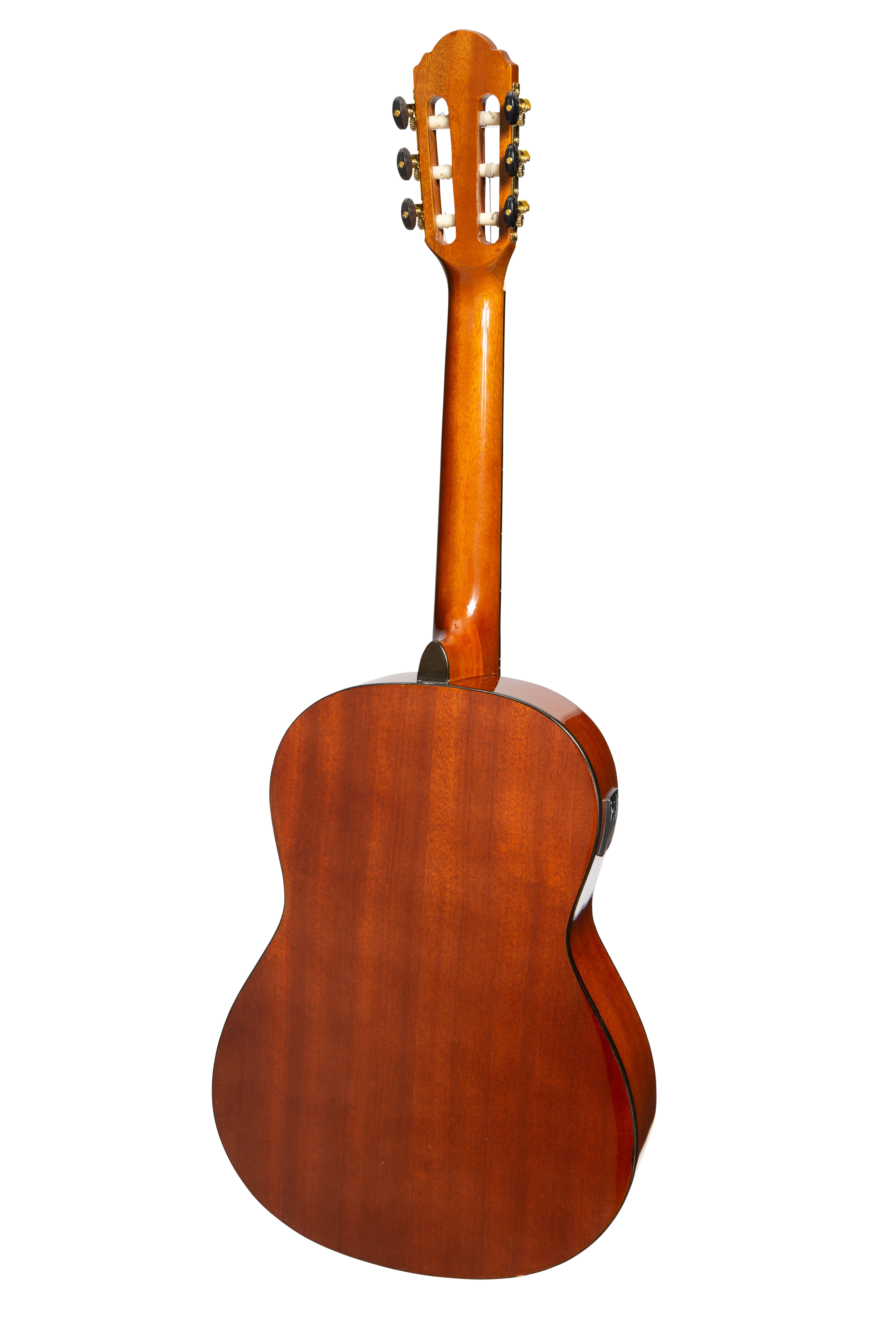 Martinez 3/4 Size Kids Classical Guitar Pack - Starter Kit in Amber Gloss Finish