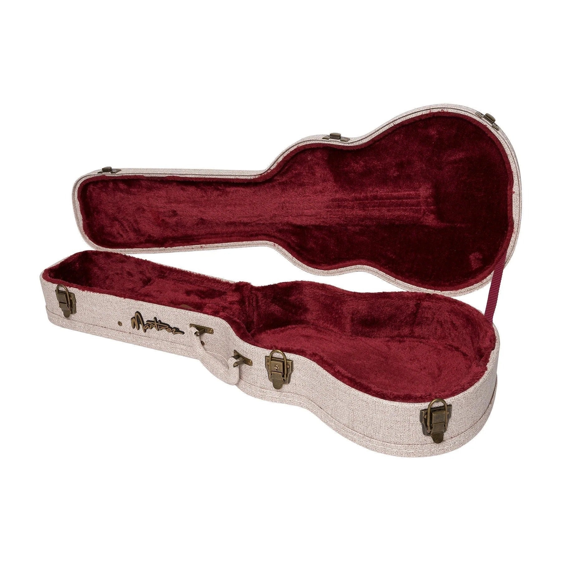 Martinez Southern Belle 6 Series Tenor Ukulele - Solid Mahogany Top Electric Cutaway with Hard Case (Sunburst)