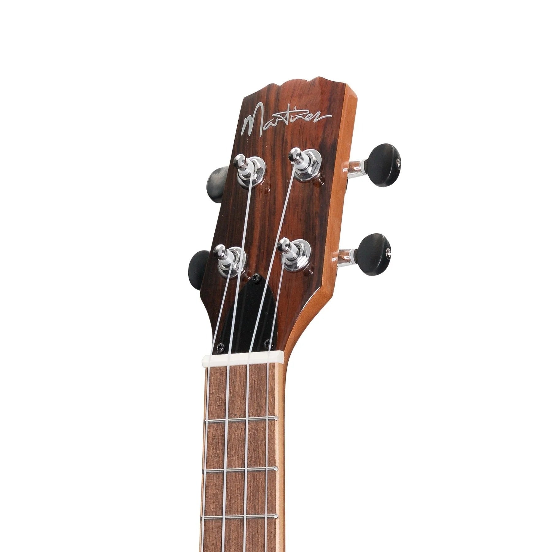 Martinez Southern Belle 7 Series Concert Ukulele - Solid Spruce Top Electric Cutaway with Hard Case