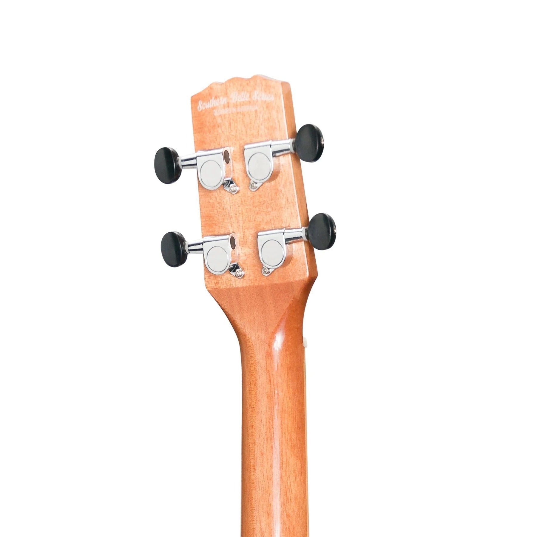 Martinez Southern Belle 8 Series Koa Electric Cutaway Baritone Ukulele with Hard Case (Natural Gloss)