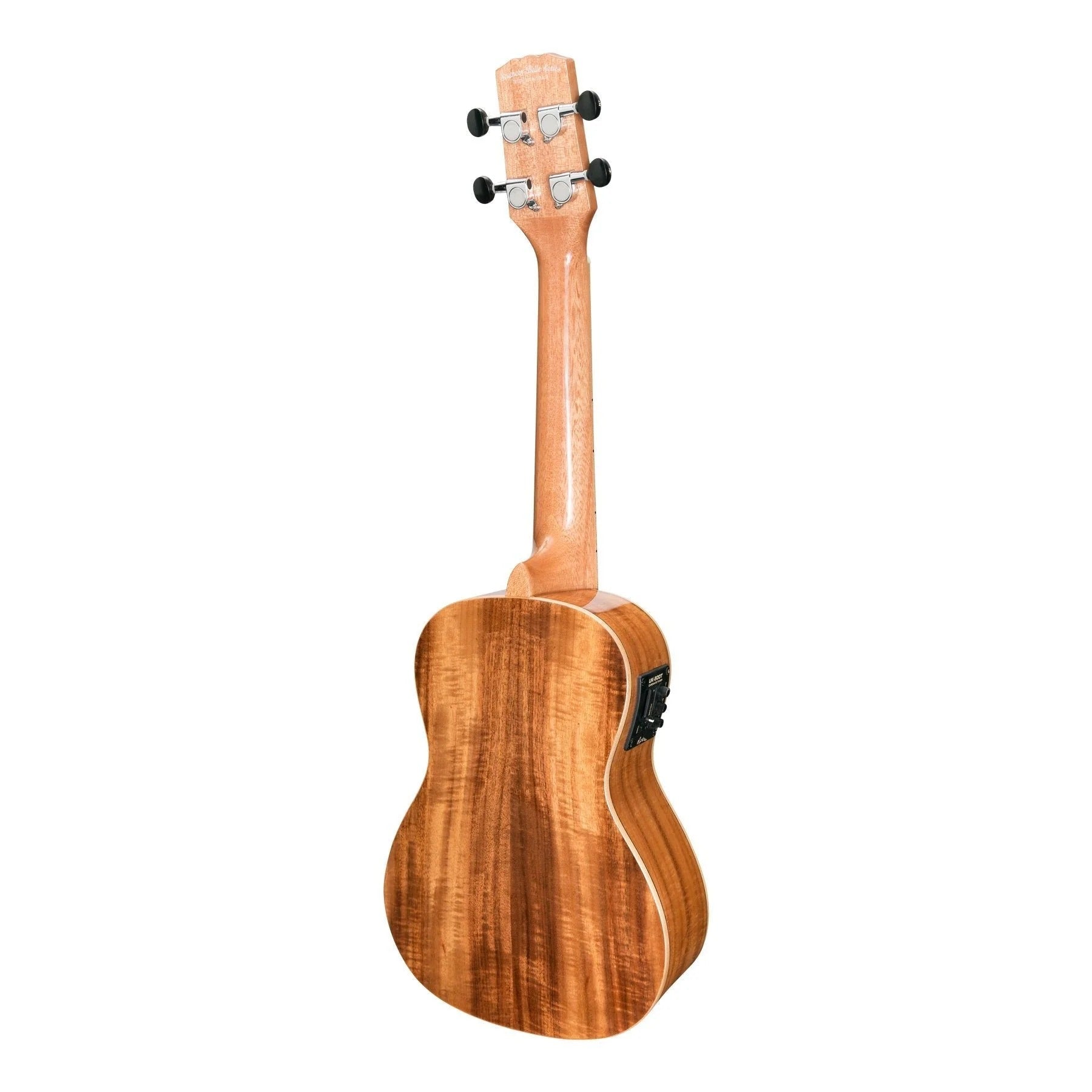 Martinez Southern Belle 8 Series Koa Electric Concert Ukulele with Hard Case (Natural Gloss)