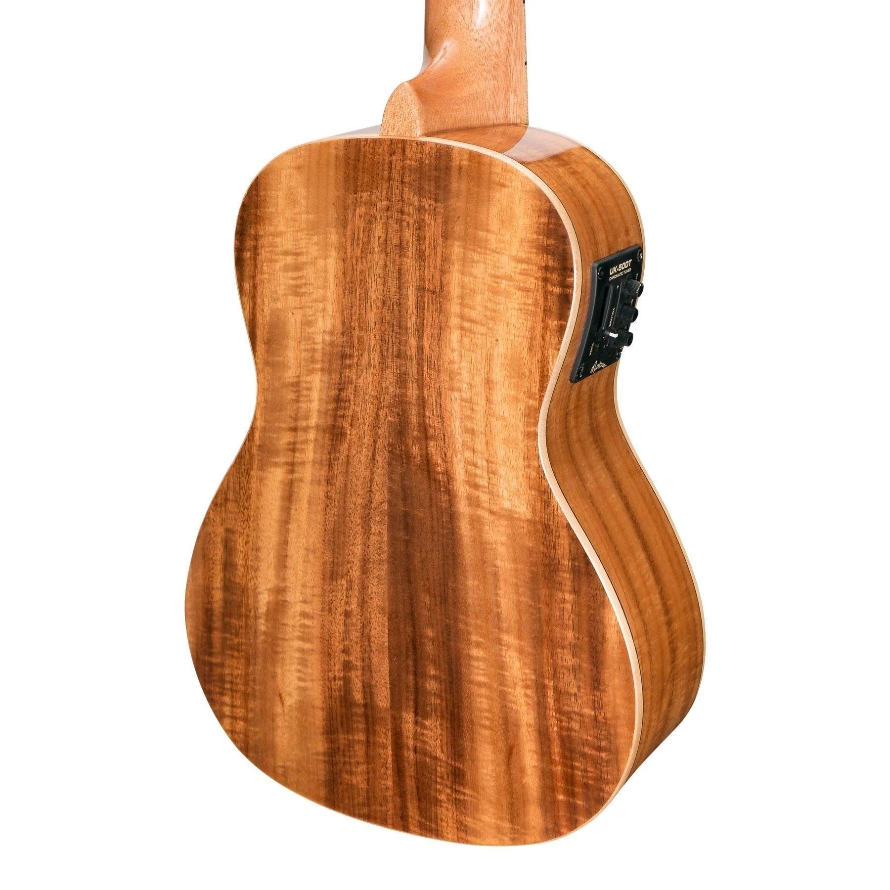 Martinez Southern Belle 8 Series Koa Electric Concert Ukulele with Hard Case (Natural Gloss)