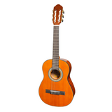 Martinez 1/2 Size Kids Classical Guitar Pack - Starter Kit in Amber Gloss Finish