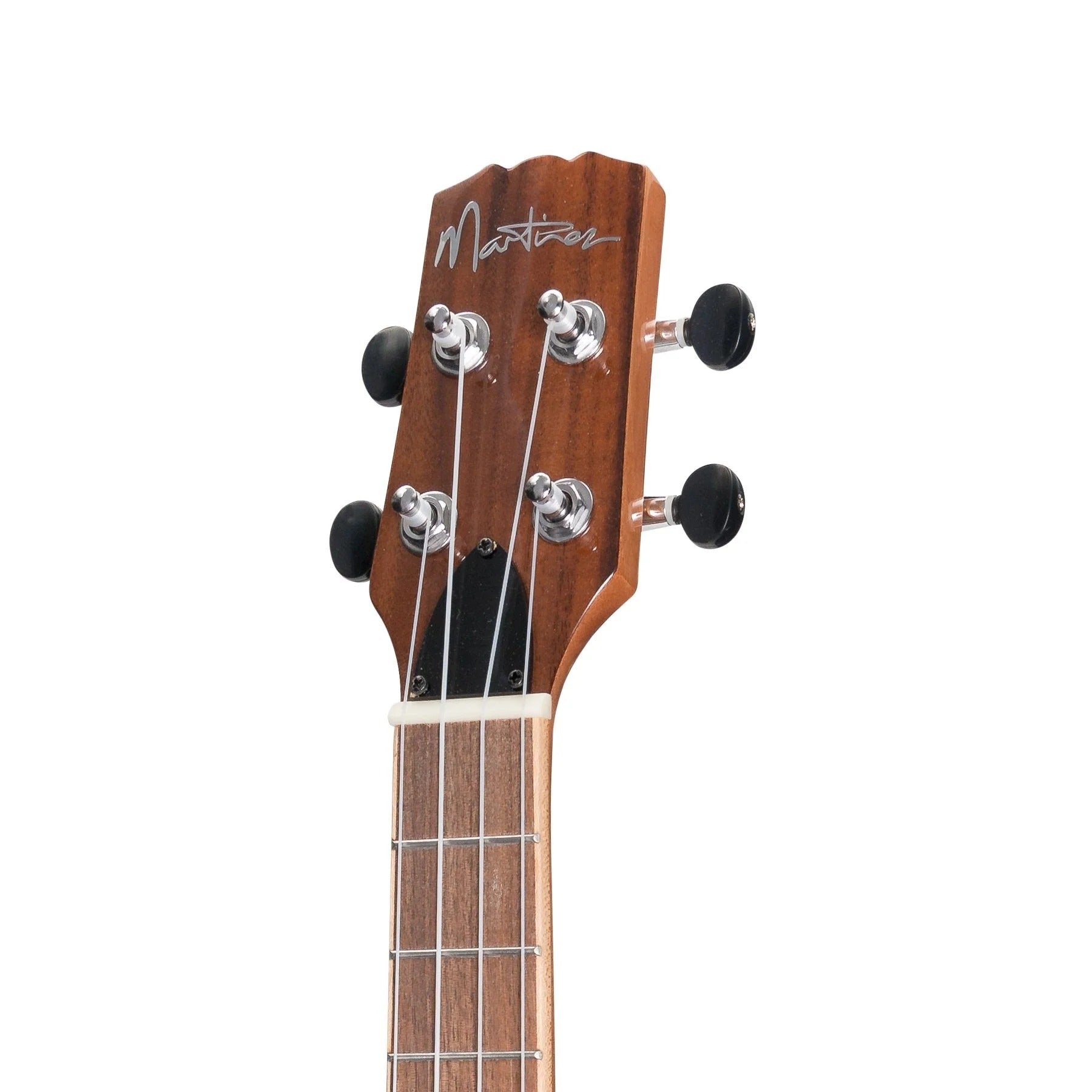 Martinez Southern Belle 8 Series Tenor Ukulele - Solid Koa Top Electric Cutaway with Hard Case (Natural Gloss)