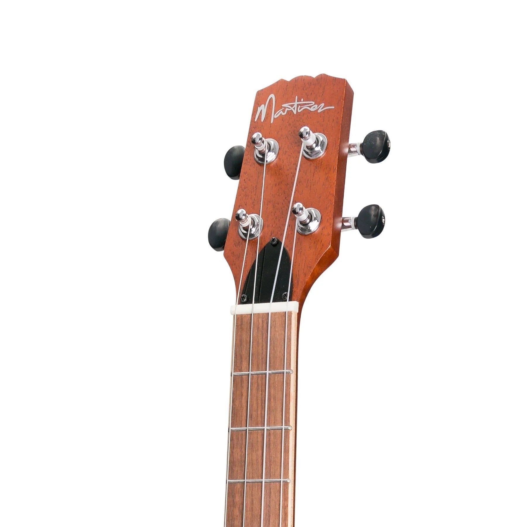 Martinez Southern Belle 6 Series Mahogany Electric Cutaway Baritone Ukulele with Hard Case (Sunburst)