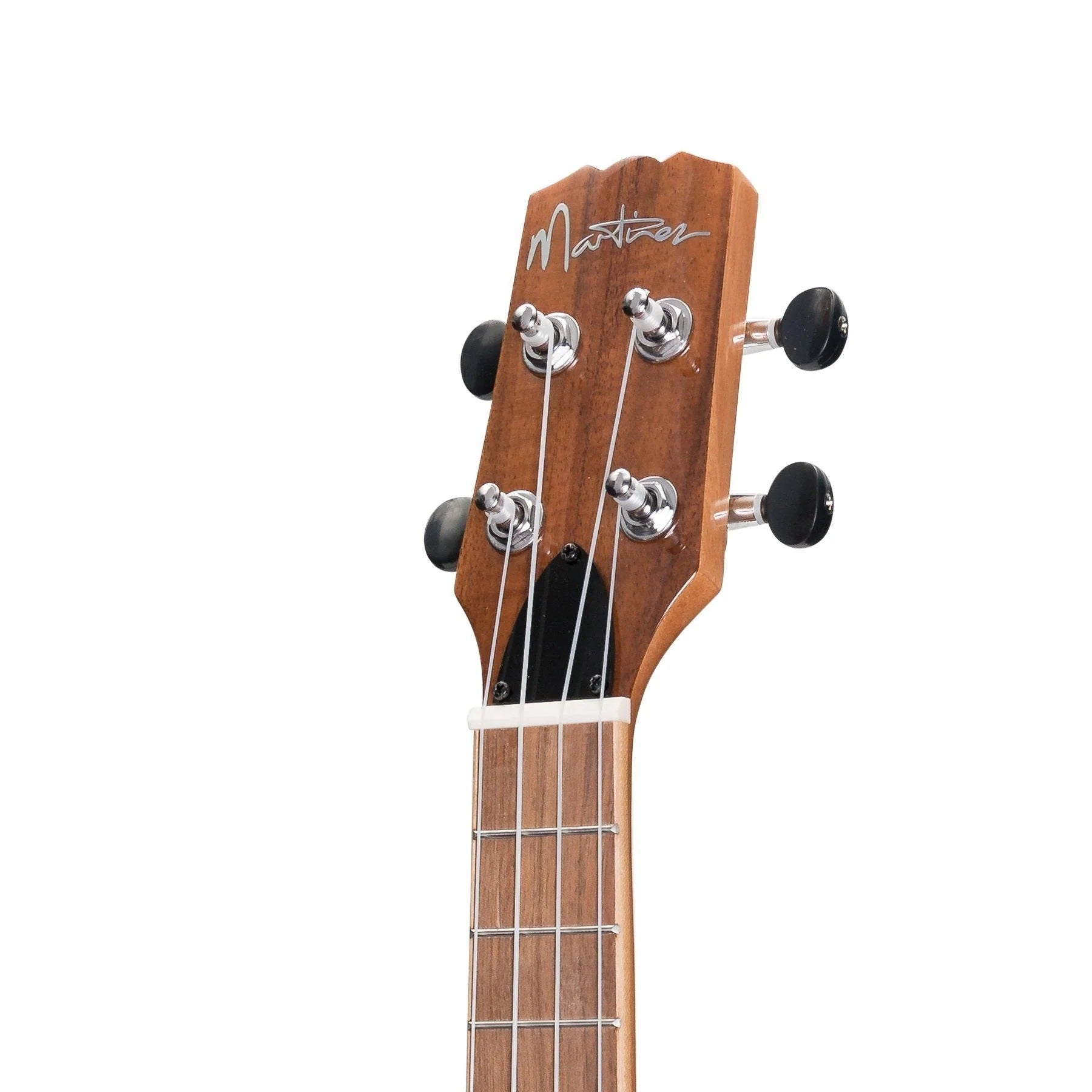 Martinez Southern Belle 8 Series Koa Electric Cutaway Concert Ukulele with Hard Case (Natural Gloss)