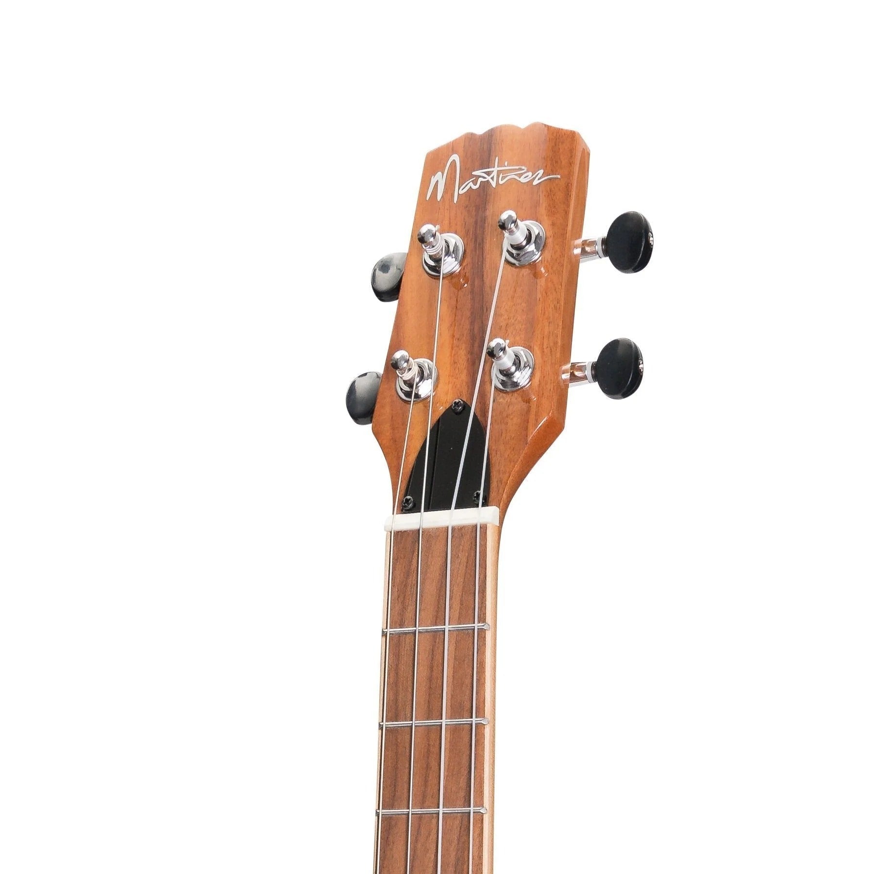 Martinez Southern Belle 8 Series Koa Electric Baritone Ukulele with Hard Case (Natural Gloss)
