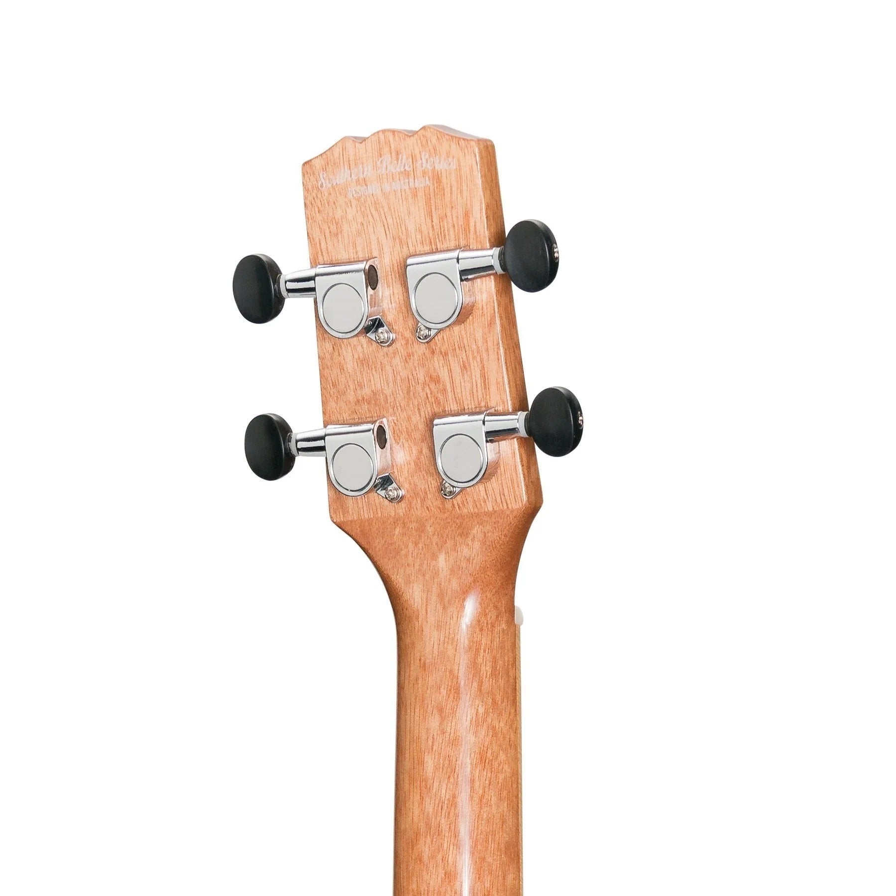 Martinez Southern Belle 8 Series Koa Electric Tenor Ukulele - Premium Solid Top with Hard Case
