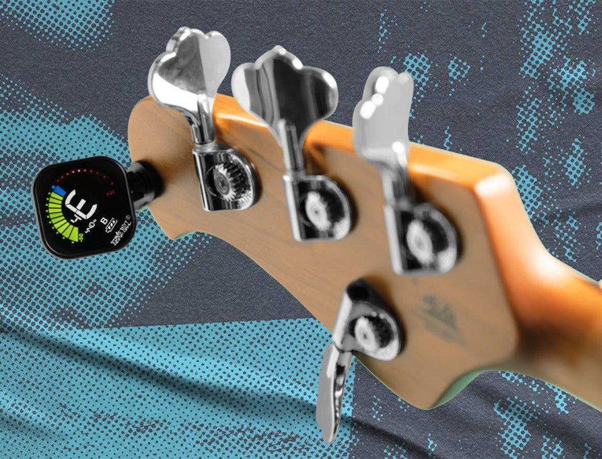 Ernie Ball ProTune USB-C Rechargeable Clip-On Guitar Tuner - Professional Precision Tuning