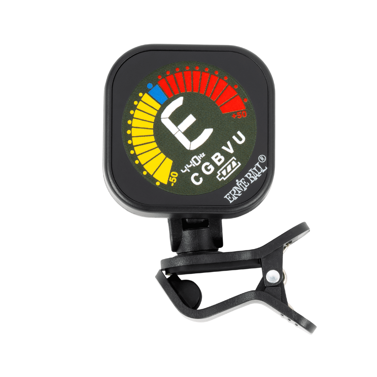 Ernie Ball ProTune USB-C Rechargeable Clip-On Guitar Tuner - Professional Precision Tuning
