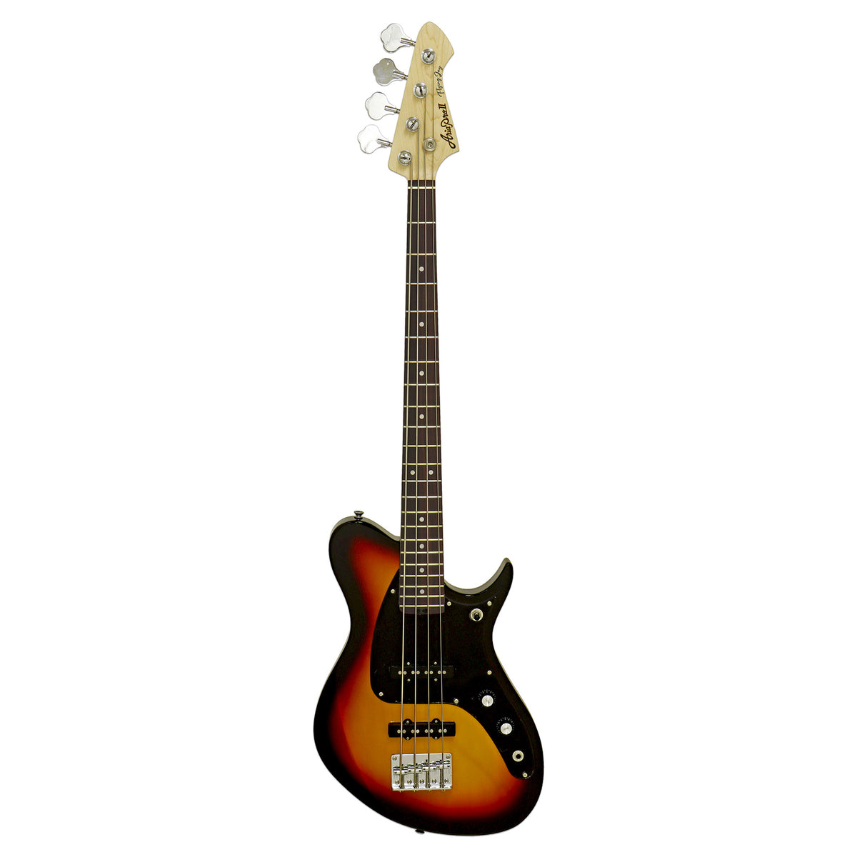 Aria J Series J-B Electric Bass Guitar in 3-Tone Sunburst