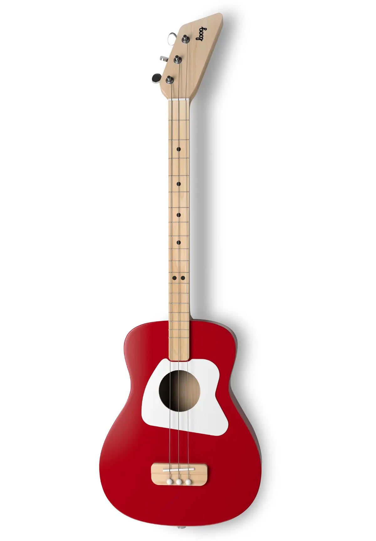 Loog Pro Acoustic Guitar in Red