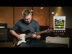 Ernie Ball Power Slinky M-Steel Electric Guitar Strings 11-48 Gauge