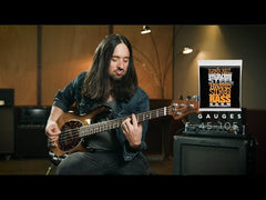 Ernie Ball Super Slinky Stainless Steel Electric Bass Strings 45-100 Gauge