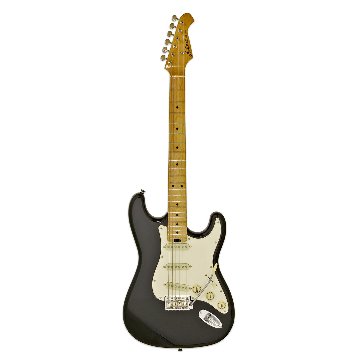 Aria STG-57 Modern Classics Series Electric Guitar in Black