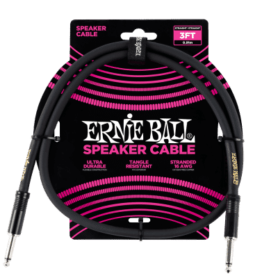 Ernie Ball Straight Speaker Cable