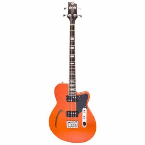 Reverend Dub King Bass Guitar in Rock Orange
