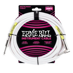Ernie Ball 6 MetersStraight / Angle Instrument Cable