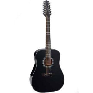 Takamine G30 Series 12 String Dreadnought Acoustic Guitar in Black Gloss Finish
