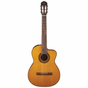Takamine GC1 Series AC/EL Classical Guitar with Cutaway in Natural Gloss Finish