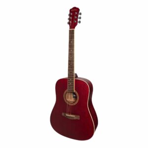 Red Acoustic Guitar